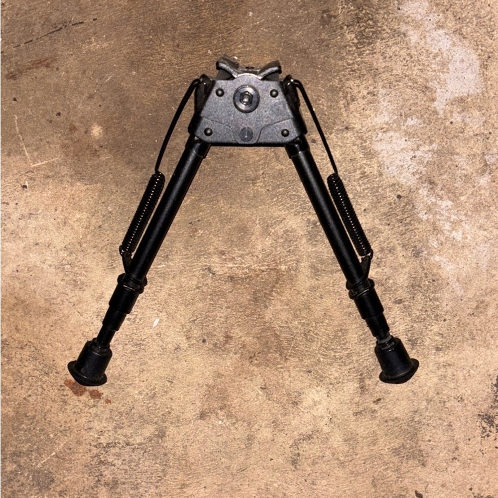 Adjustable Black Bipod Stand